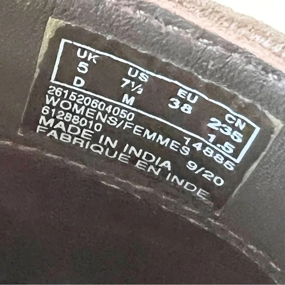 Clarks Clarkdale Brown Suede Wedge Boots Women’s Size 7.5 Fall Vibes Autumn Boot - Picture 4 of 12